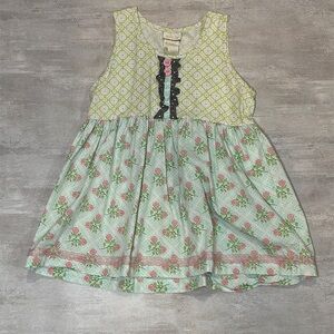 Matilda Jane Green Floral Shirt ۶ৎ